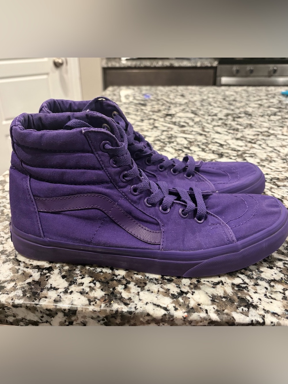 Purple High Top Vans
